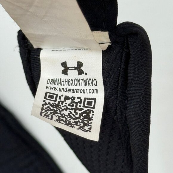 Under Armour UA Launch Visor Black & Silver Mens OSFM Adjustable Run Workout - Picture 8 of 8
